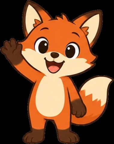 Le nouveau renard astucieux salue de la patte